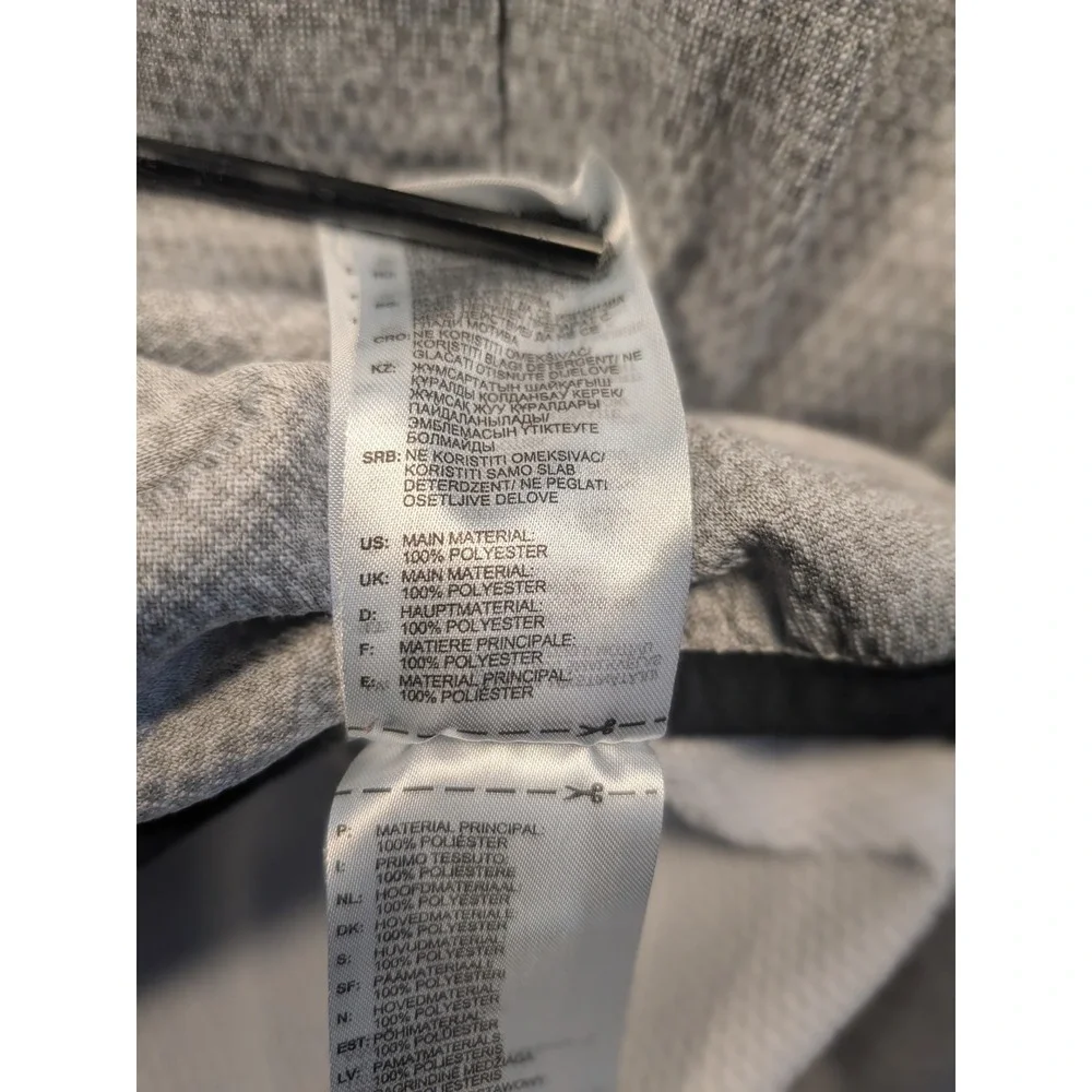 Adidas Hoodie Mens Large Gray ClimaWarm Pullover Graphic Sweatshirt Excellent